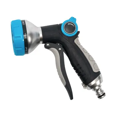 Rozstřikovač pistolový kovový 8 funkcí