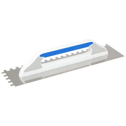 Hladítko nerezové zubové | 480x130 mm, zuby 8x8 mm