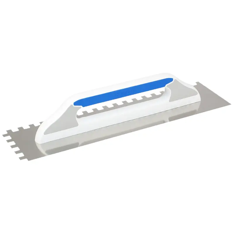 Hladítko nerezové zubové | 480x130 mm, zuby 8x8 mm Hladítko nerezové zubové | 480x130 mm, zuby 8x8 mm