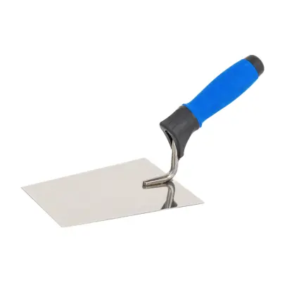 Lžíce zednická ocelová - softgrip | 160 mm