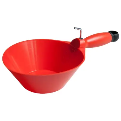 Naběračka plastová oranžová pevná 160 mm