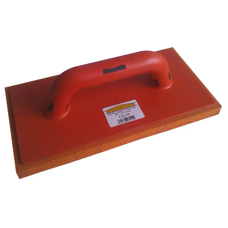 Hladítko plastové s tuhou houbou 250x130x20 mm Hladítko plastové s tuhou houbou 250x130x20 mm