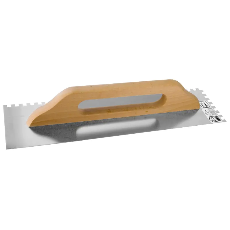 Hladítko nerezové zubové 480x130 mm | zuby 4 mm