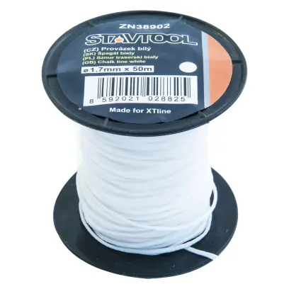 Provázek bílý 50 m | 1,7 mm