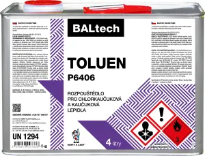 BALTECH Toluen P6406, jen na ŽL, 4 l BALTECH Toluen P6406, jen na ŽL, 4 l
