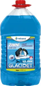 Velvana Glacidet Ice Free -20 °C, nemrznoucí směs do ostřikovačů, 5 l