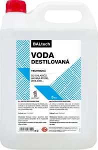 BALTECH destilovaná voda, 5 l