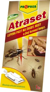 Atraset Lepová past na šváby, rusy a lezoucí hmyz, 1 ks