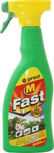 Prost Fast M přípravek proti žravému hmyzu, na ochranu rostlin, rozprašovač, 500 ml Prost Fast M přípravek proti žravému hmyzu, na ochranu rostlin, rozprašovač, 500 ml