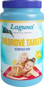 Laguna chlorové tablety dezinfekce bazénové vody, 1 kg