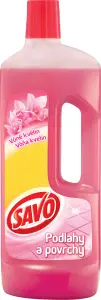 SAVO na podlahy a povrchy vůně květin, 750 ml
