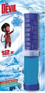 Dr. Devil 3v1 Point Block WC blok v tubě Polar Aqua, 75 ml Dr. Devil 3v1 Point Block WC blok v tubě Polar Aqua, 75 ml