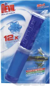 Dr. Devil 3v1 Point Block WC blok v tubě Polar Aqua, 75 ml