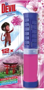 Dr. Devil 3v1 Point Block WC blok v tubě Japanese Garden, 75 ml Dr. Devil 3v1 Point Block WC blok v tubě Japanese Garden, 75 ml
