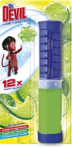 Dr. Devil 3v1 Point Block WC blok v tubě Lime Twister, 75 ml Dr. Devil 3v1 Point Block WC blok v tubě Lime Twister, 75 ml