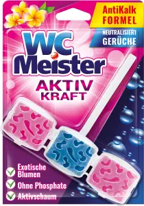 WC Meister Aktiv Kraft exotické květy WC blok, 45 g