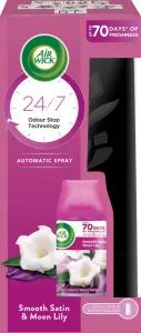 Air Wick FreshMatic Smooth Satin & Moon Lily osvěžovač strojek a náplň 250 ml Air Wick FreshMatic Smooth Satin & Moon Lily osvěžovač strojek a náplň 250 ml