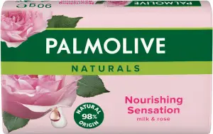 Palmolive mýdlo Naturals Milk & Rose, 90 g