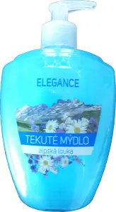 Elegance Alpská louka tekuté mýdlo, 500 ml Elegance Alpská louka tekuté mýdlo, 500 ml