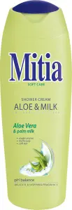 Mitia Soft Care Aloe Vera & Milk sprchový gel, 400 ml