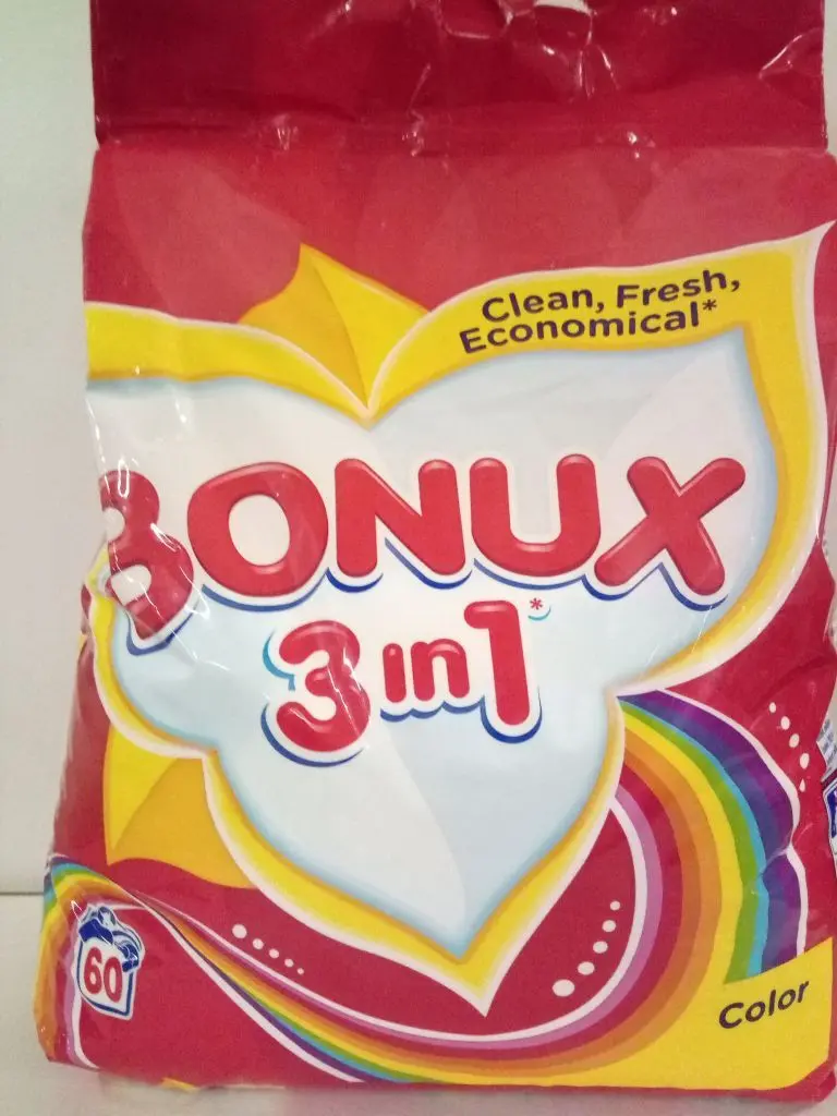 Prášek na praní BONUX COLOR Pure Magnolia 80 dávek, 6kg