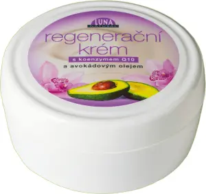 Luna regenerační krém s koenzymem Q10 a avokádem, 200 ml Luna regenerační krém s koenzymem Q10 a avokádem, 200 ml