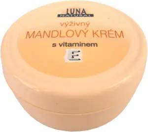 Luna Natural Vitamín E mandlový výživný krém, 200 ml