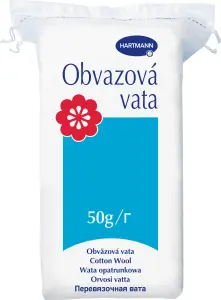 Hartmann obvazová vata, 50 g Hartmann obvazová vata, 50 g