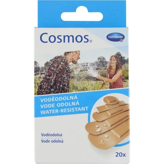 Náplast 5vel.voděodolná 20ks Cosmos