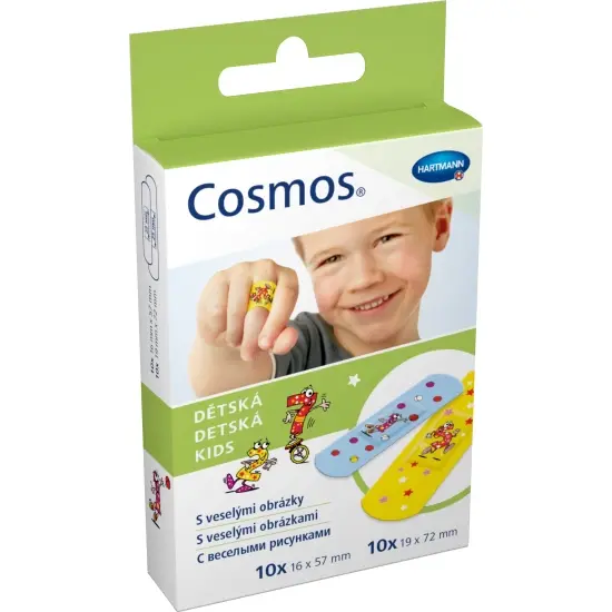 Náplast 2vel. 20ks dětská Cosmos