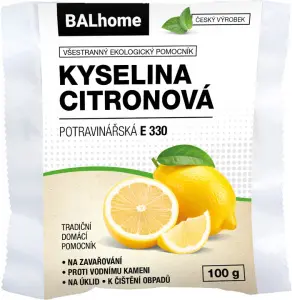 BALhome kyselina citronová potravinářská E 330, 100 g