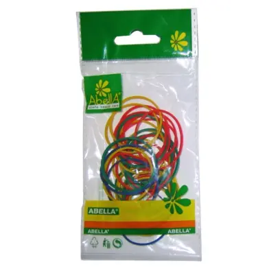 Gumička barevná 8g 40ks Abella