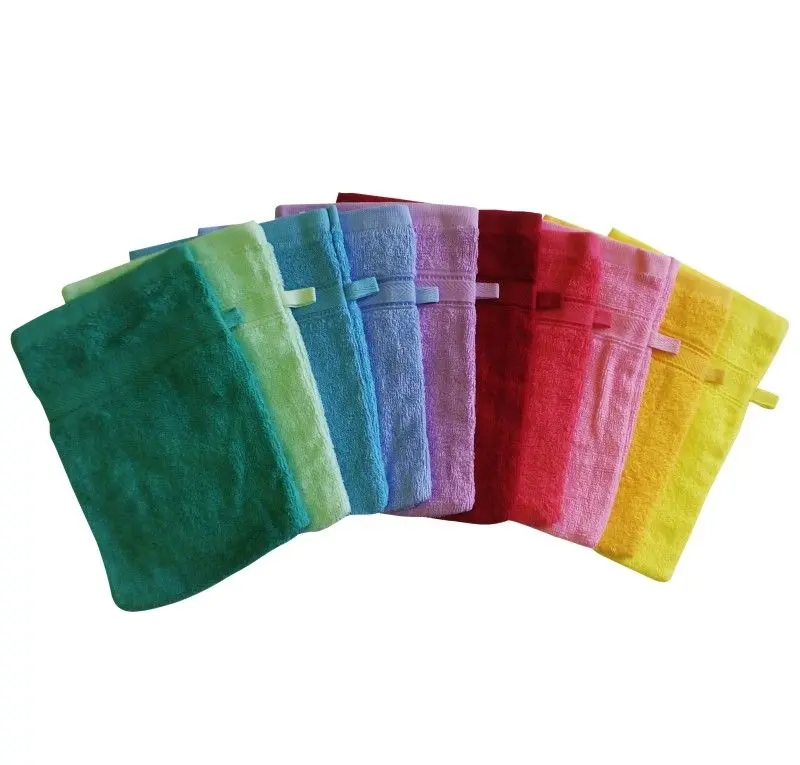 Žínka froté barevná kapsa