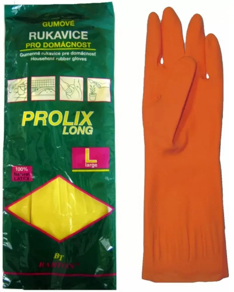 Rukavice úklidové L/9