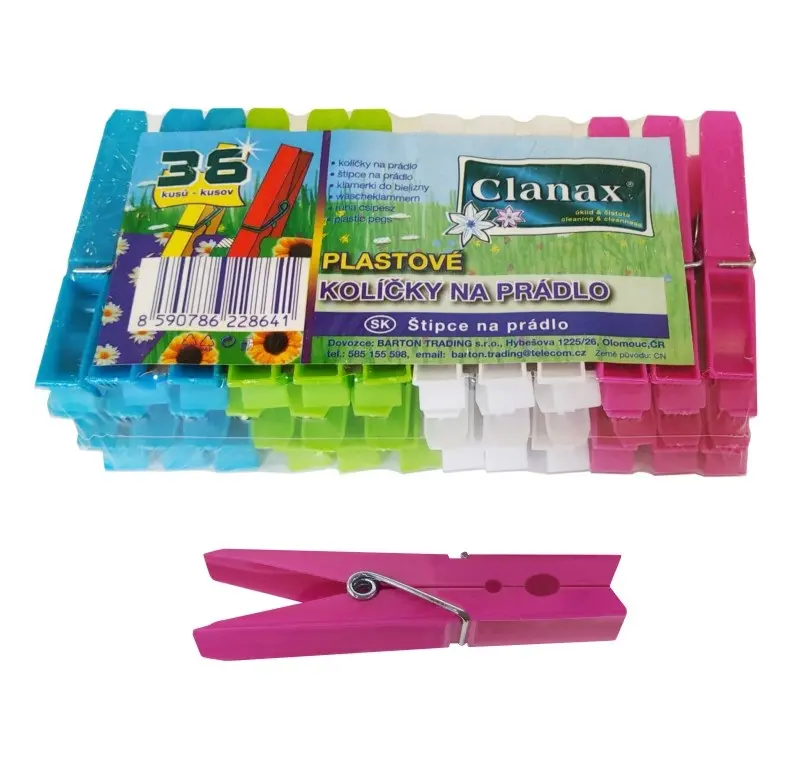 Kolíčky plastové 36ks