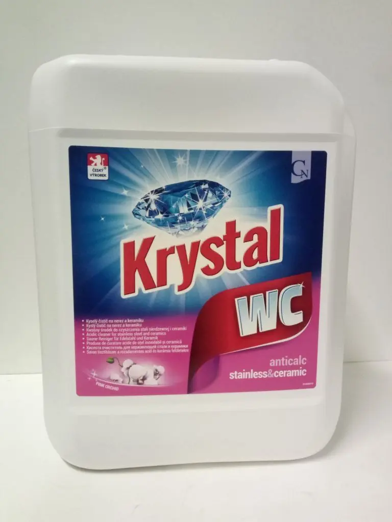 KRYSTAL WC kyselý na nerez a keramiku 5L
