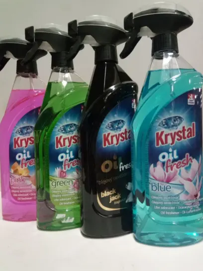 KRYSTAL olejový osvěžovač Black Jack fragrance - černý 750ml