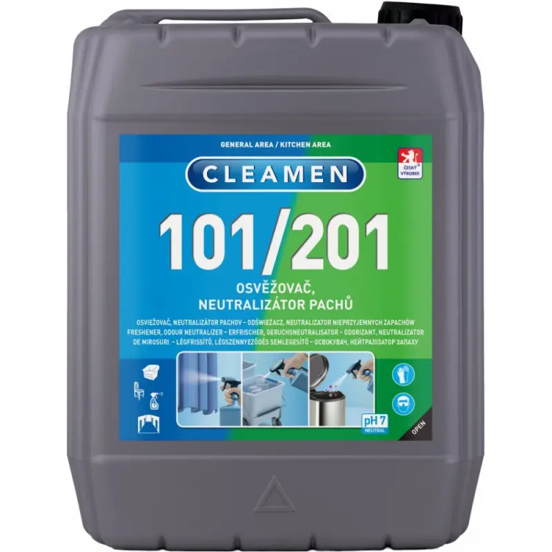 CLEAMEN 101/201 osvěžovač - neutralizátor pachů 5L CLEAMEN 101/201 osvěžovač - neutralizátor pachů 5L