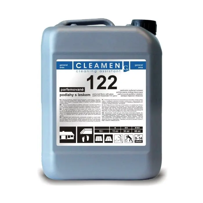 CLEAMEN 122 podlahy s leskem, parfémované 5L