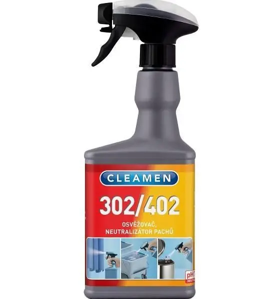 CLEAMEN 302/402 550ml neutralizátor pachů, sanitární CLEAMEN 302/402 550ml neutralizátor pachů, sanitární