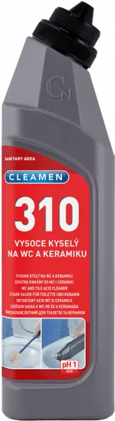 Cleamen 310 extra kyselý na WC a keramiku 750ml