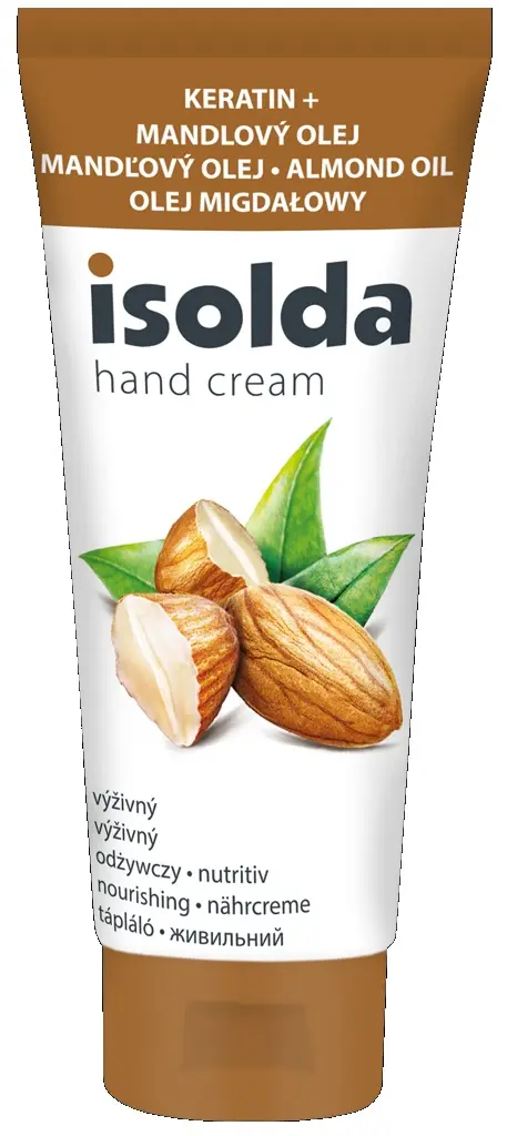 ISOLDA krém Keratin s mandlovým olejem 100ml ISOLDA krém Keratin s mandlovým olejem 100ml
