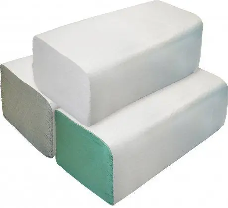 Ručníky CELULOZA ZZ bílé 25x20