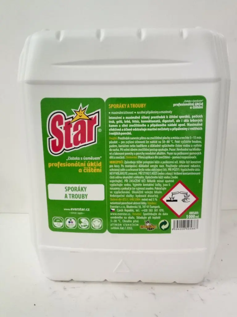 STAR čistič na sporáky a trouby 5L STAR čistič na sporáky a trouby 5L