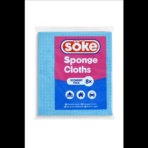 Söke houbová utěrka 8 ks