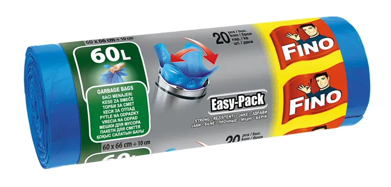 FINO HD Pytle Easy pack 60L (20 ks), 18 μm FINO HD Pytle Easy pack 60L (20 ks), 18 μm