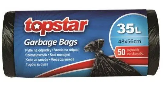 TOPSTAR Pytle na odpadky 35 l/50 ks