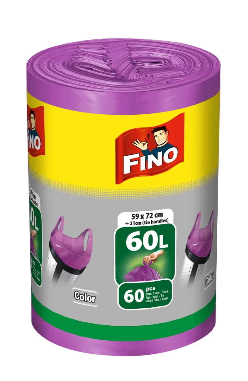 FINO HD Pytle Color s uchy C&C 60L, 60 ks, 13 μm