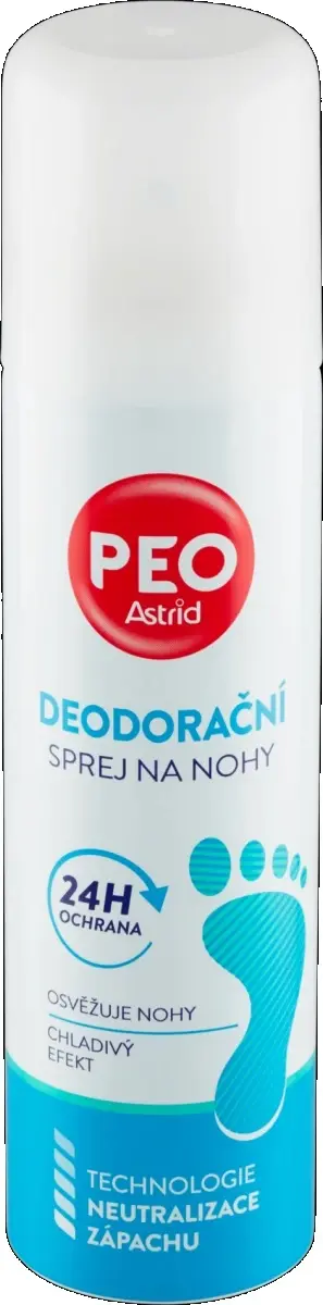 PEO Deodorační sprej na nohy 150 ml
