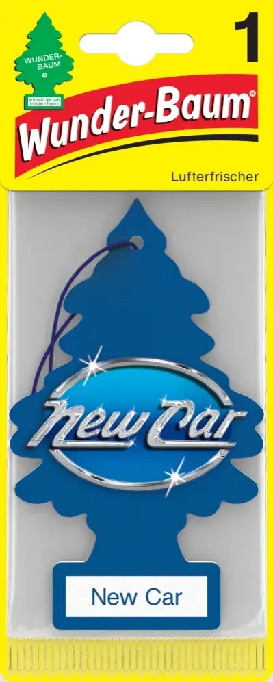 Wunder-Baum papírový vonný stromeček - New Car